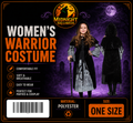 Women's Warrior Costume at Midnight Halloween