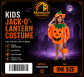 Kids' Jack-O'-Lantern Costume at Midnight Halloween