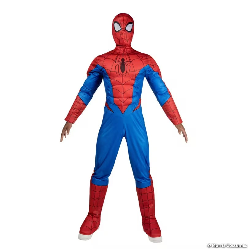 Men's Marvel Spider-Man Qualux costume front view
