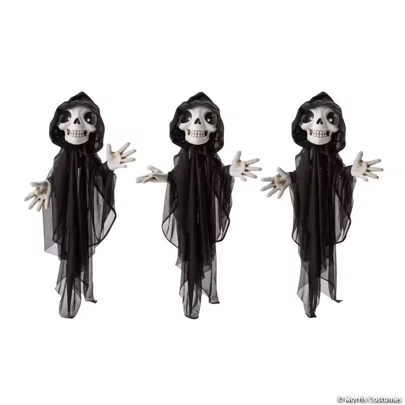 Light-Up Grinning Reaper Yard Stakes – image 2