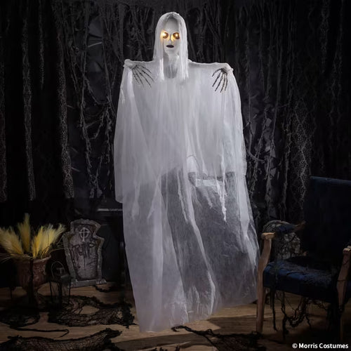 6-Foot Light-Up Ghostly Girl with Sound – image 1