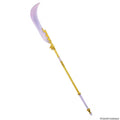 Mira Moon Blade costume prop with translucent blade and gold-colored handle