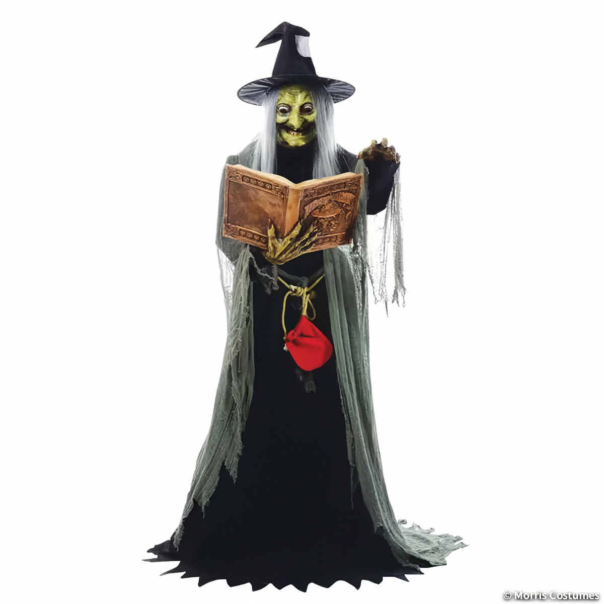 68" Spell-Speaking Witch Animatronic with LED Lights
