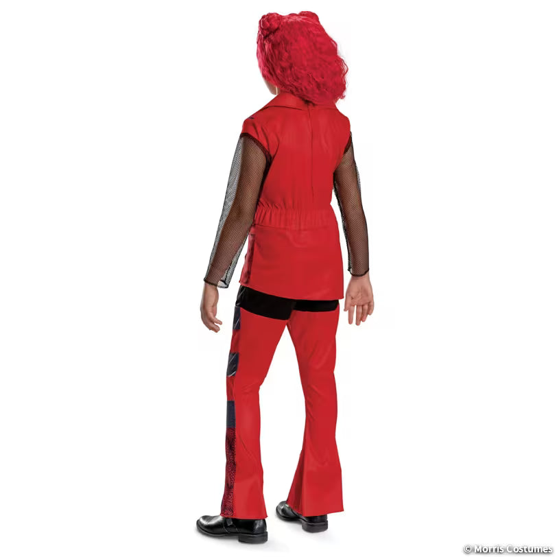 Girls Princess Red costume package details